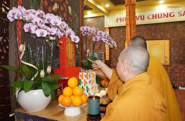 An vị tại chùa Minh Đạo