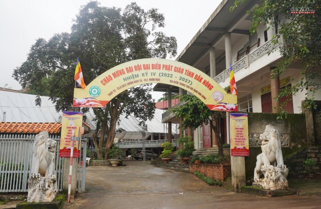 Chào mừng tại cổng vào Văn phòng Ban Trị sự GHPGVN tỉnh