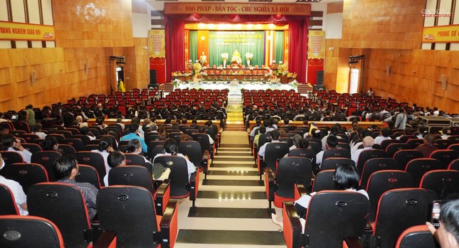 Ngày mai, 23-8, phiên chính thức Đại hội Phật giáo tỉnh Đắk Nông sẽ diễn ra tại Trung tâm Hội nghị tỉnh