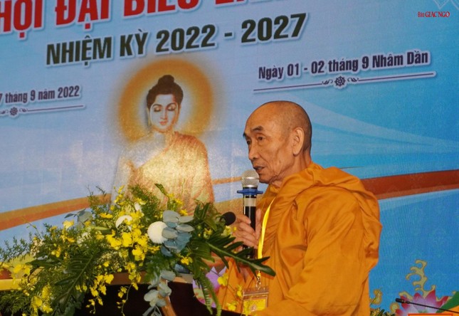 Hòa thượng Thích Giác Tiến cảm tạ