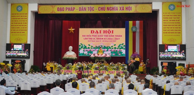 Đại hội đại biểu Phật giáo tỉnh Bình Thuận lần IX, nhiệm kỳ 2022-2027 sẽ chính thức diễn ra vào ngày mai, 30-9-2022