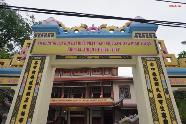 Đại hội đại biểu Phật giáo tỉnh Bình Thuận lần thứ IX, nhiệm kỳ 2022-2027 sẽ diễn ra phiên chính thức ngày 30-9-2022 Đại hội đại biểu Phật giáo tỉnh Bình Thuận lần thứ IX, nhiệm kỳ 2022-2027 sẽ diễn ra phiên chính thức ngày 30-9-2022