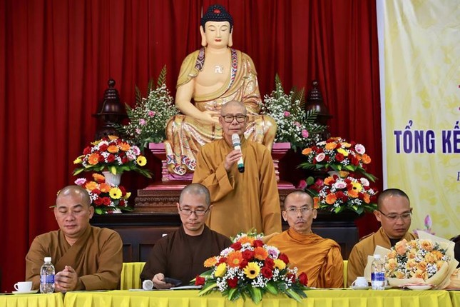 Hòa thượng Thích Châu Quang ban đạo từ