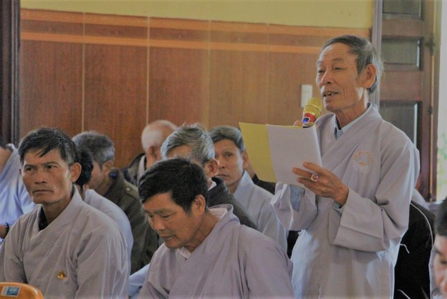 Phật tử đóng góp xây dựng phương hướng hoạt động Phật sự năm 2023 Phật tử đóng góp xây dựng phương hướng hoạt động Phật sự năm 2023