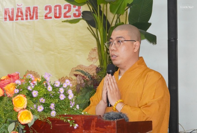 Đại đức Thích Trung Hiếu, Phó Thư ký kiêm Chánh Văn phòng Ban Trị sự GHPGVN quận trình phương hướng hoạt động Phật sự năm 2023 Đại đức Thích Trung Hiếu, Phó Thư ký kiêm Chánh Văn phòng Ban Trị sự GHPGVN quận trình phương hướng hoạt động Phật sự năm 2023