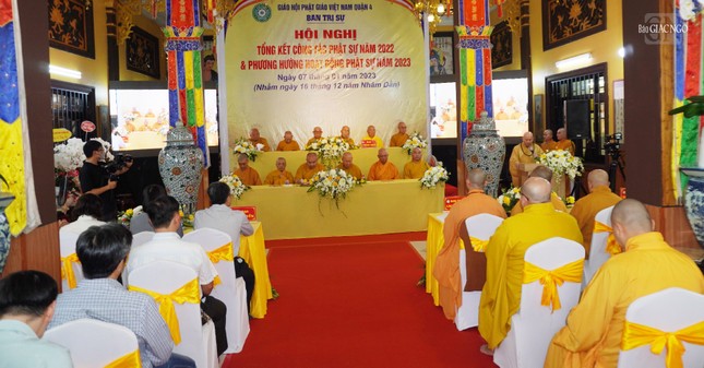 Hội nghị tổng kết công tác Phật sự quận 4