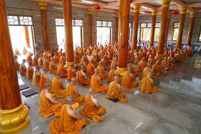 Có 131 hành giả tham dự khóa tu Có 131 hành giả tham dự khóa tu