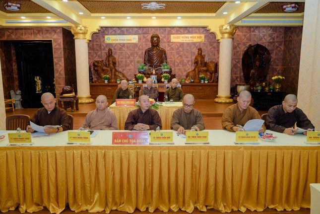 Phiên họp diễn ra tại chùa Minh Đạo Phiên họp diễn ra tại chùa Minh Đạo