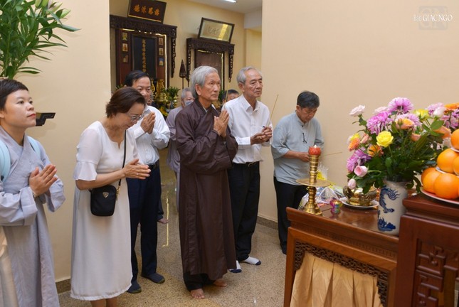 Ban Phật học chùa Xá Lợi thành kính tưởng niệm