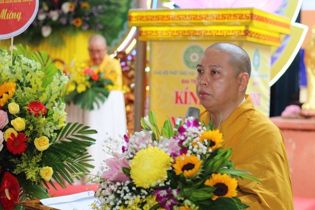 Đại đức Thích Quảng Pháp báo cáo Đại đức Thích Quảng Pháp báo cáo