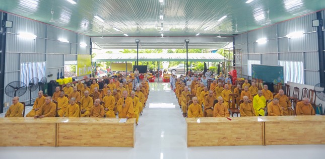 Có 89 hành giả an cư tại trường hạ chùa Pháp Thành