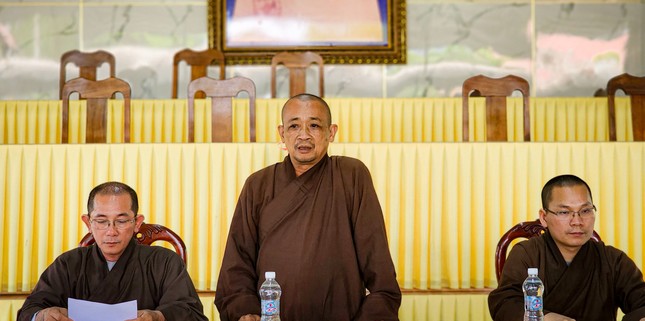 Thượng tọa Thích An Thường phát biểu khai mạc