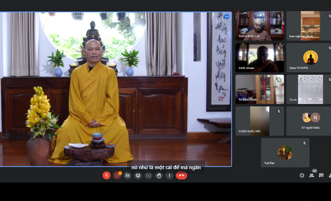 Thượng tọa Thích Trí Chơn, Phó ban kiêm Trưởng Phân ban biên soạn giáo trình thuyết giảng (Ban Hoằng pháp T.Ư) chia sẻ sáng 9-12 Thượng tọa Thích Trí Chơn, Phó ban kiêm Trưởng Phân ban biên soạn giáo trình thuyết giảng (Ban Hoằng pháp T.Ư) chia sẻ sáng 9-12