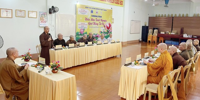 Phiên họp diễn ra tại chùa Minh Tịnh