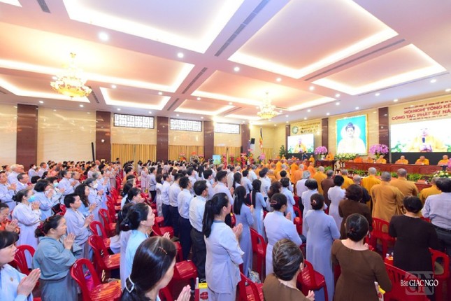 Hội nghị tổng kết Phật sự năm 2023 của Ban Hướng dẫn Phật tử TP.HCM diễn ra tại Việt Nam Quốc Tự, sáng 6-1-2024 Hội nghị tổng kết Phật sự năm 2023 của Ban Hướng dẫn Phật tử TP.HCM diễn ra tại Việt Nam Quốc Tự, sáng 6-1-2024