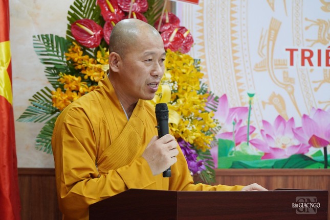 Thượng tọa Thích Minh Nhẫn, Phó Thường trực Ban Thông tin - Truyền thông T.Ư triển khai kế hoạch hoạt động năm 2024