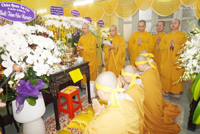 Lễ tưởng niệm và cung tống kim quan Ni trưởng Thích nữ Như Ngọc đến Đài hỏa táng chùa Hội Long (Long An) vào lúc 14 giờ, ngày 24-2-2024 (15-1-Giáp Thìn).