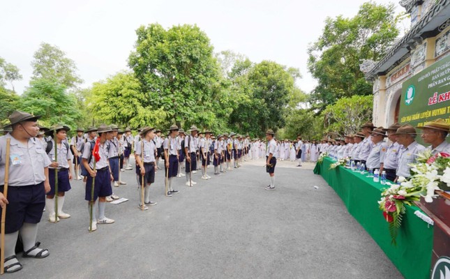 Có 230 trại sinh tham dự trại huấn luyện