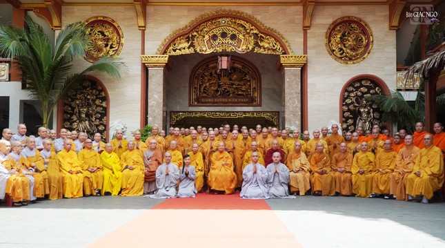 Ban Trị sự GHPGVN Q.3 kết thúc khóa An cư kiết hạ Phật lịch 2568 thành tựu viên mãn