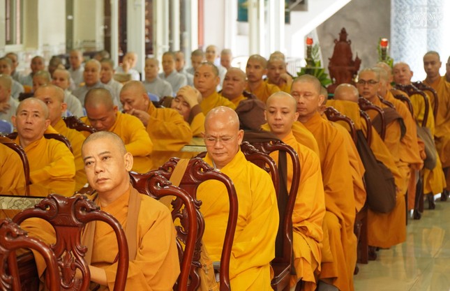 Tăng Ni Q.Gò Vấp tham dự buổi họp triển khai Phật sự