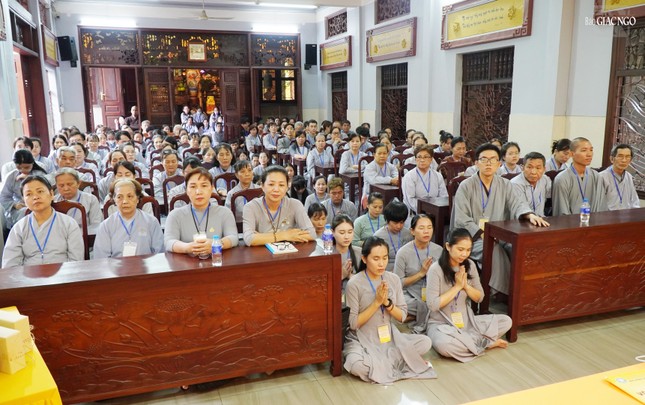 Q.12 có 228 Phật tử dự thi tại chùa Vĩnh Phước