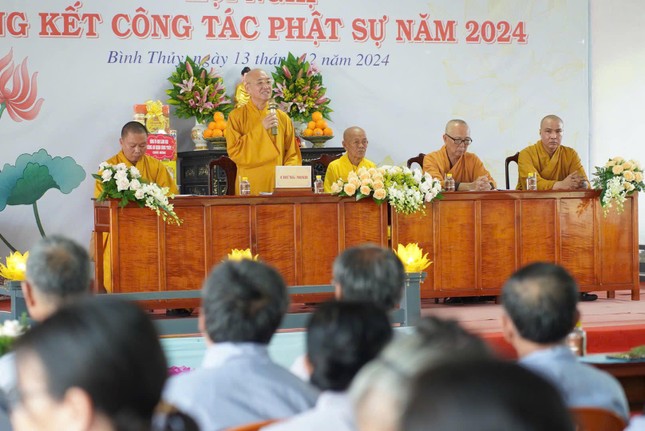 Thượng tọa Thích Bình Tâm phát biểu chỉ đạo Thượng tọa Thích Bình Tâm phát biểu chỉ đạo