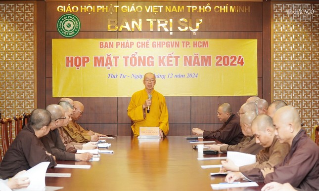 Hòa thượng Thích Hiển Đức, Trưởng ban Pháp chế GHPGVN TP.HCM phát biểu khai mạc Hòa thượng Thích Hiển Đức, Trưởng ban Pháp chế GHPGVN TP.HCM phát biểu khai mạc