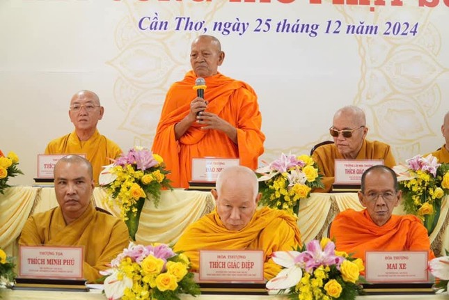 Hòa thượng Đào Như phát biểu chỉ đạo Hòa thượng Đào Như phát biểu chỉ đạo