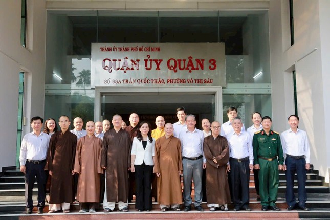 Lưu niệm tại Quận ủy Q.3