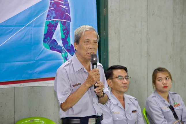 Huynh trưởng Minh Thao - Đặng Hữu Trí phát biểu tại lễ khai mạc