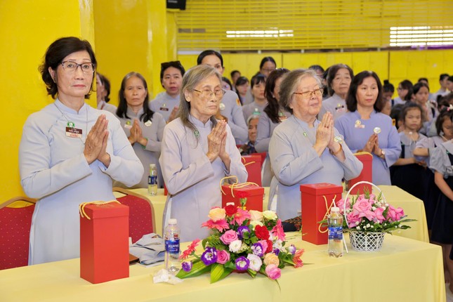 Đại diện Phân ban Gia đình Phật tử TP.HCM tham dự Đại diện Phân ban Gia đình Phật tử TP.HCM tham dự