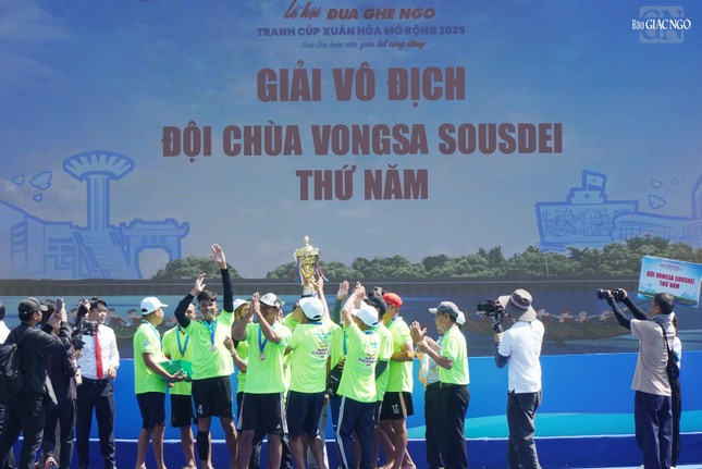 Cúp vô địch Xuân Hòa năm 2025 thuộc về đội chùa Vongsa Sousdei Thứ 5