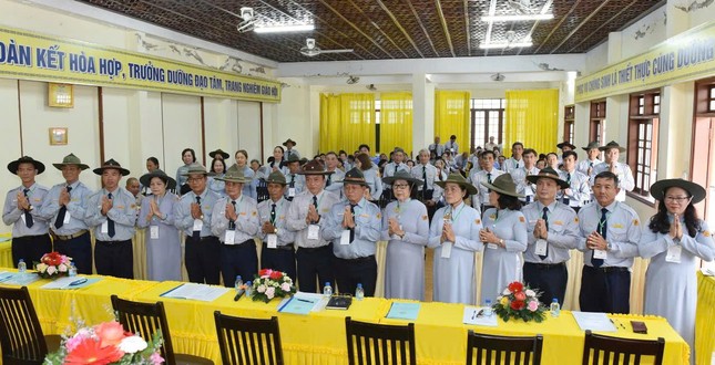 Ra mắt toàn thể thành viên Phân ban Gia đình Phật tử tỉnh sau sáp nhập