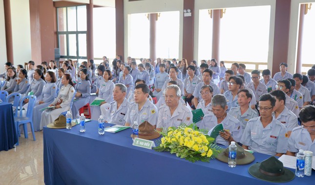 Đại diện huynh trưởng các đơn vị Gia đình Phật tử TP.HCM tham dự