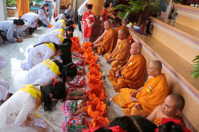 Các Phật tử dâng lên lời tác bạch cúng dường