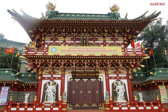 Chùa Minh Thành, TP.Pleiku - nơi diễn ra Đại hội Phật giáo tỉnh Gia Lai nhiệm kỳ 2022-2027