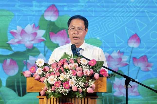 Ông Nguyễn Thành Trung, Phó Chủ tịch Thường trực Ủy ban MTTQVN TP.HCM phát biểu Ông Nguyễn Thành Trung, Phó Chủ tịch Thường trực Ủy ban MTTQVN TP.HCM phát biểu