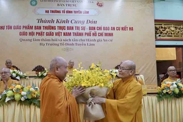 Trường hạ chùa Tuyền Lâm (Q.6) có 78 hành giả an cư, Hoà thượng Thích Thiện Phước làm Thiền chủ; Hòa thượng Thích Thiện Nghĩa, Hoá chủ Trường hạ chùa Tuyền Lâm (Q.6) có 78 hành giả an cư, Hoà thượng Thích Thiện Phước làm Thiền chủ; Hòa thượng Thích Thiện Nghĩa, Hoá chủ