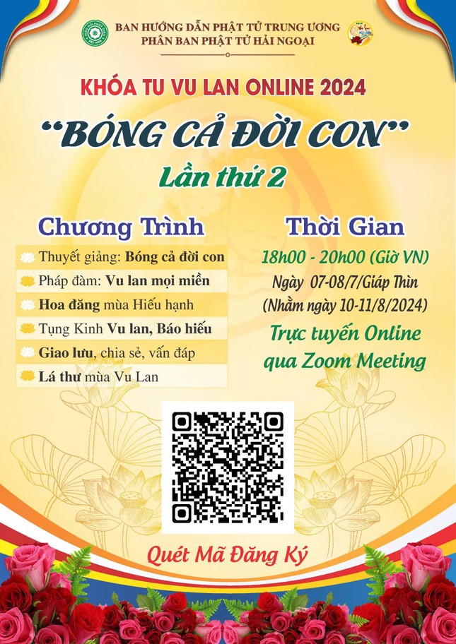 Thông tin đăng ký khóa tu do Ban Tổ chức cung cấp Thông tin đăng ký khóa tu do Ban Tổ chức cung cấp