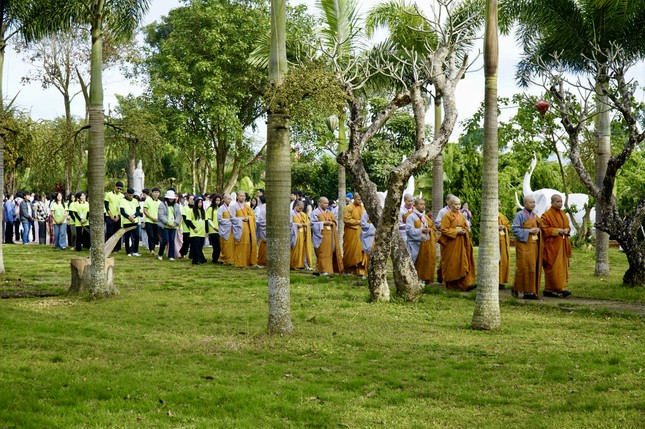 Hành thiền chánh niệm trong nắng ấm ban mai