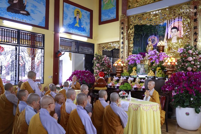 Ni trưởng Thích nữ Hạnh Tịnh, Ni trưởng Thích nữ Như Trí chứng minh cho hành giả Ni chùa Dược Sư tác pháp Tự tứ