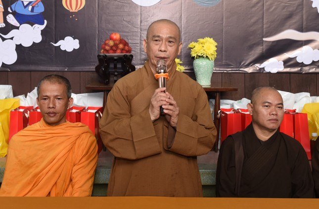 Thượng tọa Thích Tâm Chơn phát biểu