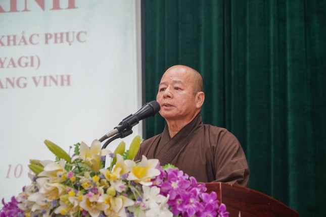 Thượng tọa Thích Viên Trừng phát biểu Thượng tọa Thích Viên Trừng phát biểu