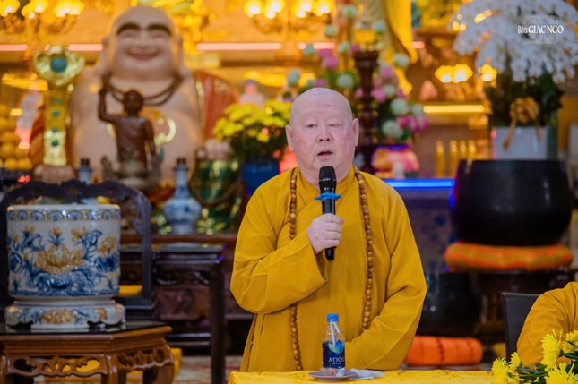 Hòa thượng Thích Duy Trấn phát biểu chỉ đạo Hòa thượng Thích Duy Trấn phát biểu chỉ đạo