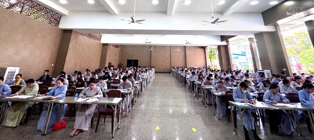 Hội thi được tổ chức tại chùa Phổ Quang (P.2) với 225 Phật tử dự thi Hội thi được tổ chức tại chùa Phổ Quang (P.2) với 225 Phật tử dự thi