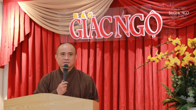 Thượng tọa Thích Tâm Hải phát biểu chỉ đạo Thượng tọa Thích Tâm Hải phát biểu chỉ đạo