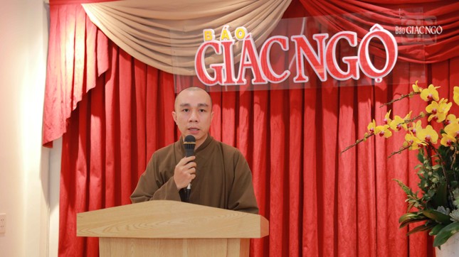 Đại đức Thích Quảng An cảm tạ Đại đức Thích Quảng An cảm tạ