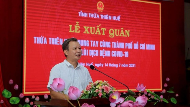 Ông Lê Trường Lưu, Bí thư Tỉnh ủy Thừa Thiên Huế phát biểu Ông Lê Trường Lưu, Bí thư Tỉnh ủy Thừa Thiên Huế phát biểu