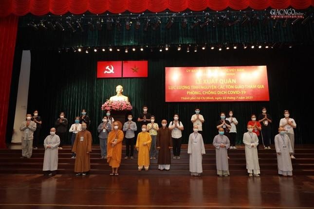 Các tình nguyện viên Phật giáo - Ảnh: Anh Quốc Các tình nguyện viên Phật giáo - Ảnh: Anh Quốc