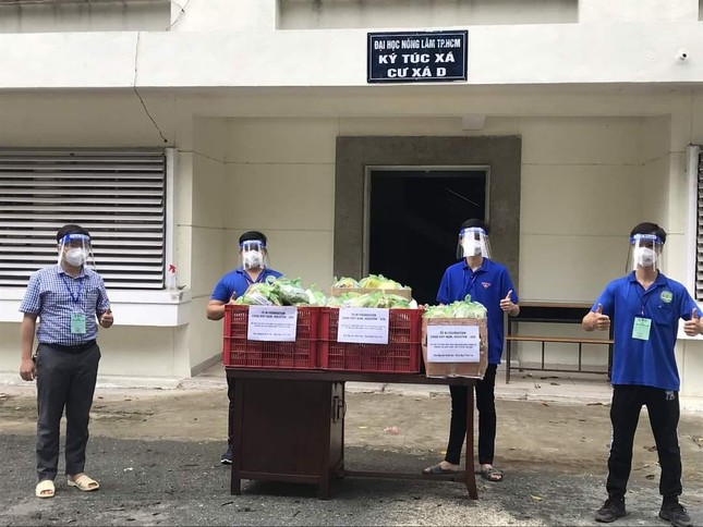 Các phần quà được trao đến các bạn sinh viên trường Đại học Nông Lâm Các phần quà được trao đến các bạn sinh viên trường Đại học Nông Lâm